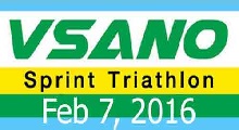 VSANO Sprint Triathlon 7 Feb 16
