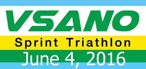 VSANO Sprint Triathlon (Team Relays) 4 June 16 VSANO Sprint Triathlon (Team Relays) 4 June 16