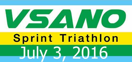 VSANO Sprint Triathlon (Solo) 3 July 16 VSANO Sprint Triathlon (Solo) 3 July 16
