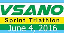 VSANO Sprint Triathlon (Solo) 4 June 16 VSANO Sprint Triathlon (Solo) 4 June 16