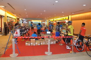 Athlete Check-In Open Langkawi Fair Shopping Mall.